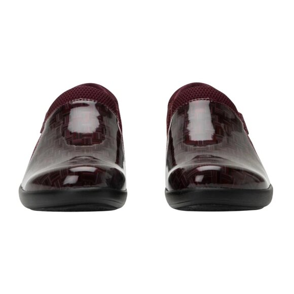 NEW ALEGRIA Duette Slip On Clogs in wine for women 1125 4s2 - Picture 7 of 9